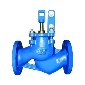 Клапан запорный Tecofi RF3241 Ду100 Ру16 корпус - чугун GG25,фланцевый, поплавковый, с клапаном