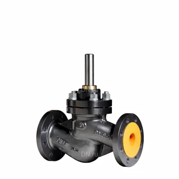 Клапан запорный Авангард КЗ 15нж918п Ду20 Ру25 двухходовой, фланцевый, корпус - нержавеющая сталь, без электропривода