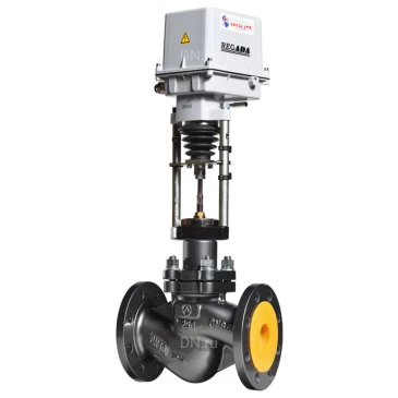 Клапан запорный Авангард КЗ 15нж922п Ду50 Ру40 двухходовой, фланцевый, корпус - нержавеющая сталь, электропривод - ПЭП-САЗ-2-2000-25/30-У2-230AC-IP67-0/12