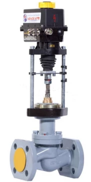 Клапан запорный Авангард (КЗФЭ) 15нж918нж Ду25 Ру25 с приводом ST 0