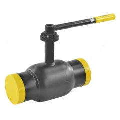 Кран шаровой Broen Ballomax КШТ 61.102.150.А.25 Ду150 Ру25 стандартнопроходной, двухходовой, сталь 09Г2С, уплотнение - PTFE, под приварку, ручка-рычаг