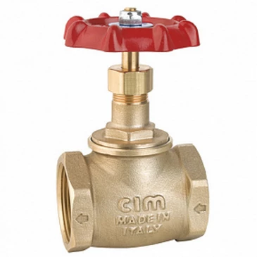 Клапан запорный Cimberio 81L 2″ Ду50 Ру16 внутренняя резьба, с PTFE диском, корпус - бронза