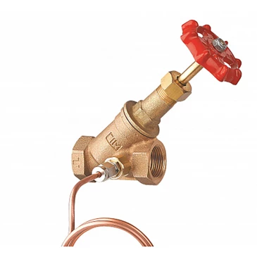 Клапан запорный Cimberio 74DP 2″ Ду50 Ру16 с наклонным штоком, присоединение - внутренняя резьба, корпус - латунь