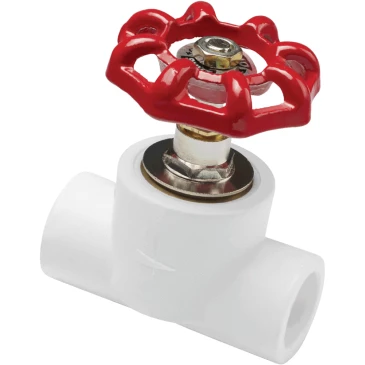 Клапан запорный полипропиленовый AQUALINK PP-R 90 нар-нар Дн20