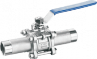 Кран шаровой нержавеющий AISI304 под приварку DN15 PN63 1/2" Кран шаровой нержавеющий AISI304 под приварку DN15 PN63 1/2"