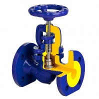 Клапан запорный (вентиль) стальной Ду 100 PN 40 фланцевый, до 400гр., Zetkama zGLO.215F100E01 Клапан запорный (вентиль) стальной Ду 100 PN 40 фланцевый, до 400гр., Zetkama zGLO.215F100E01