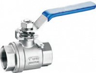 Кран шаровой нержавеющий AISI304 муфтовый DN20 PN63 3/4" Кран шаровой нержавеющий AISI304 муфтовый DN20 PN63 3/4"