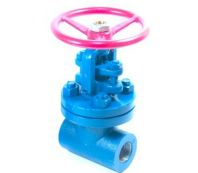 Задвижка кованая клиновая муфтовая ручная 31нж16нж DN 15 PN 100 кгс/см², корпус ст. 12Х18Н10Т